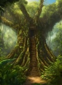 Magnificent Giant Tree Gionee Pioneer P3 Wallpaper