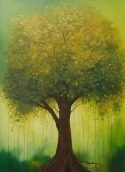 Green Tree iNew V3 Wallpaper