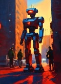 Giant Robot Infinix Hot 30 Wallpaper