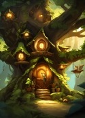 Tree House Realme C55 Wallpaper