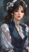 Beautiful Anime Girl Celkon Xion s CT695 Wallpaper