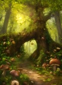 Forest Tree LG G4 Pro Wallpaper