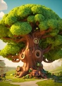 Giant Green Tree Realme X2 Pro Wallpaper