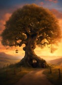 Giant Tree Apple iPhone 4 CDMA Wallpaper