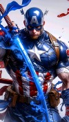 Captain America Nokia Lumia 525 Wallpaper