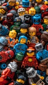 Lego Characters Nokia Lumia 525 Wallpaper