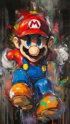 Mario LG Q6 Wallpaper