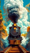 Train Xiaomi Redmi 8A Pro Wallpaper