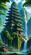 Old Temple Panasonic Eluga Icon Wallpaper