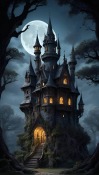 Witch House Samsung Galaxy A Quantum Wallpaper