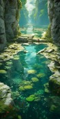 Lake In The Cave ZTE Blade L110 (A110) Wallpaper