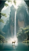 Waterfall Realme V13 5G Wallpaper