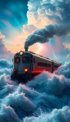 Train On The Cloud Lenovo A880 Wallpaper