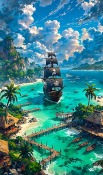 Pirate Ship Energizer Energy E241 Wallpaper