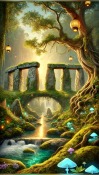 Fantasy Garden Motorola Quench XT3 XT502 Wallpaper