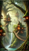 Forest Village LG W41 Pro Wallpaper